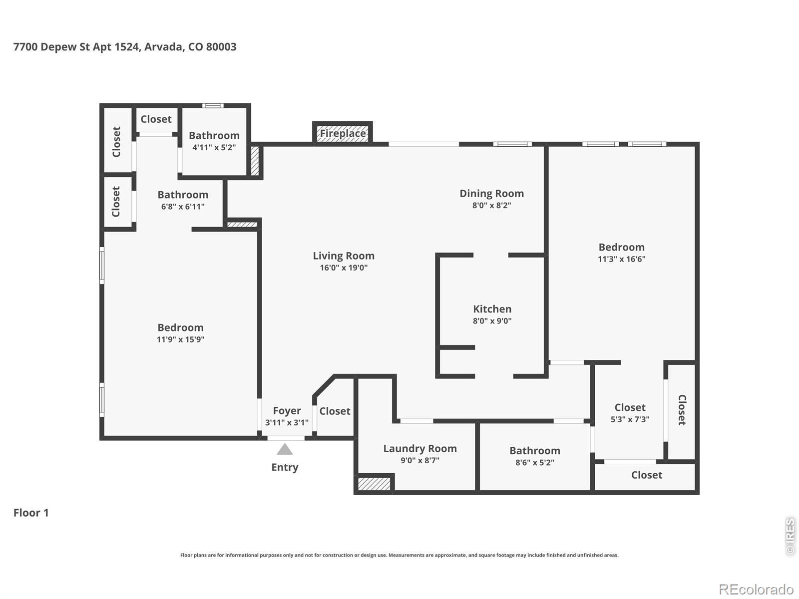 MLS Image #27 for 7700  depew street 1524,arvada, Colorado