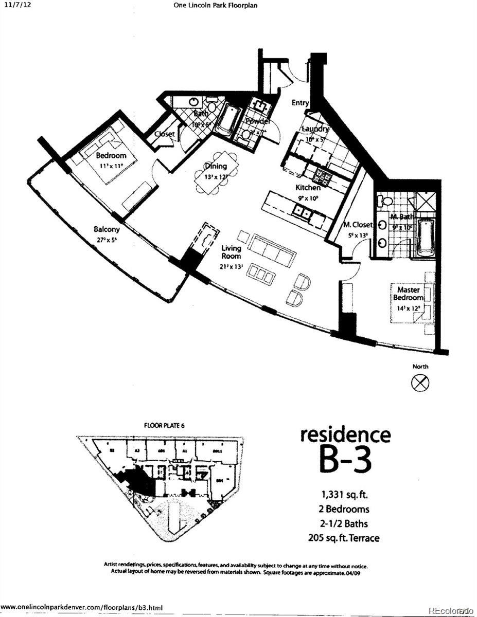 MLS Image #26 for 2001  lincoln street 710,denver, Colorado