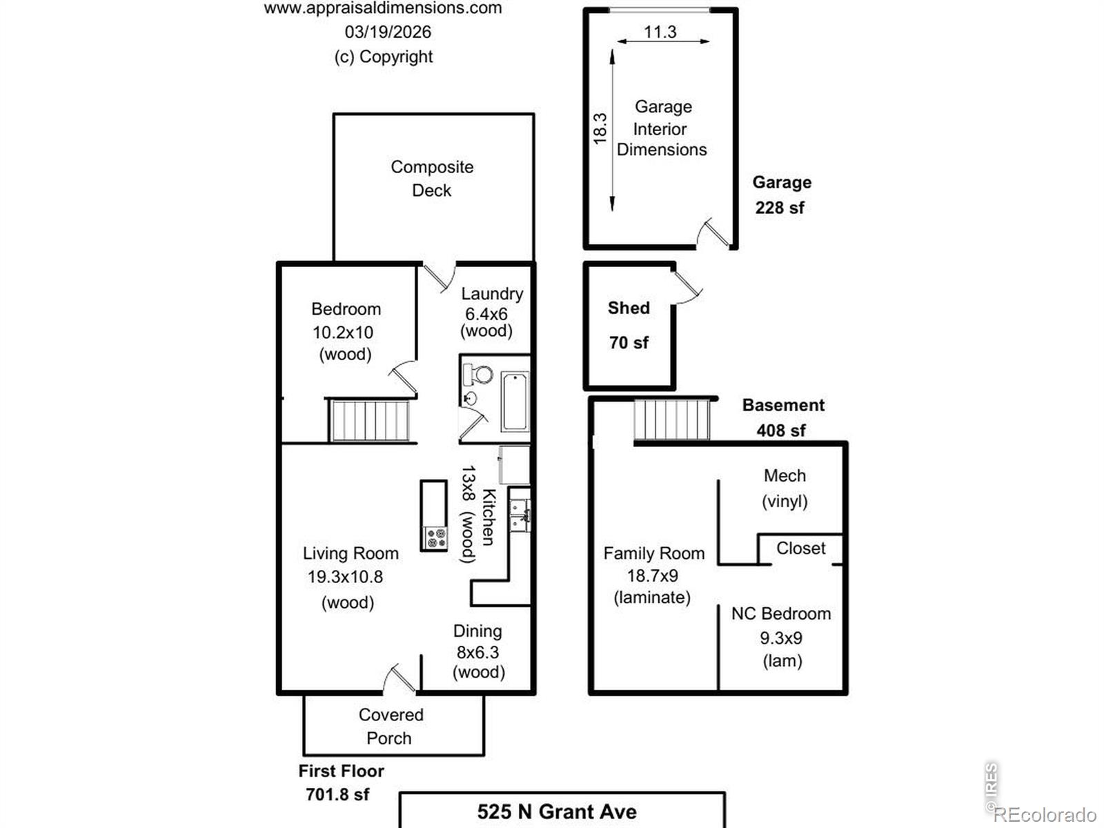 MLS Image #30 for 525 n grant avenue,fort collins, Colorado