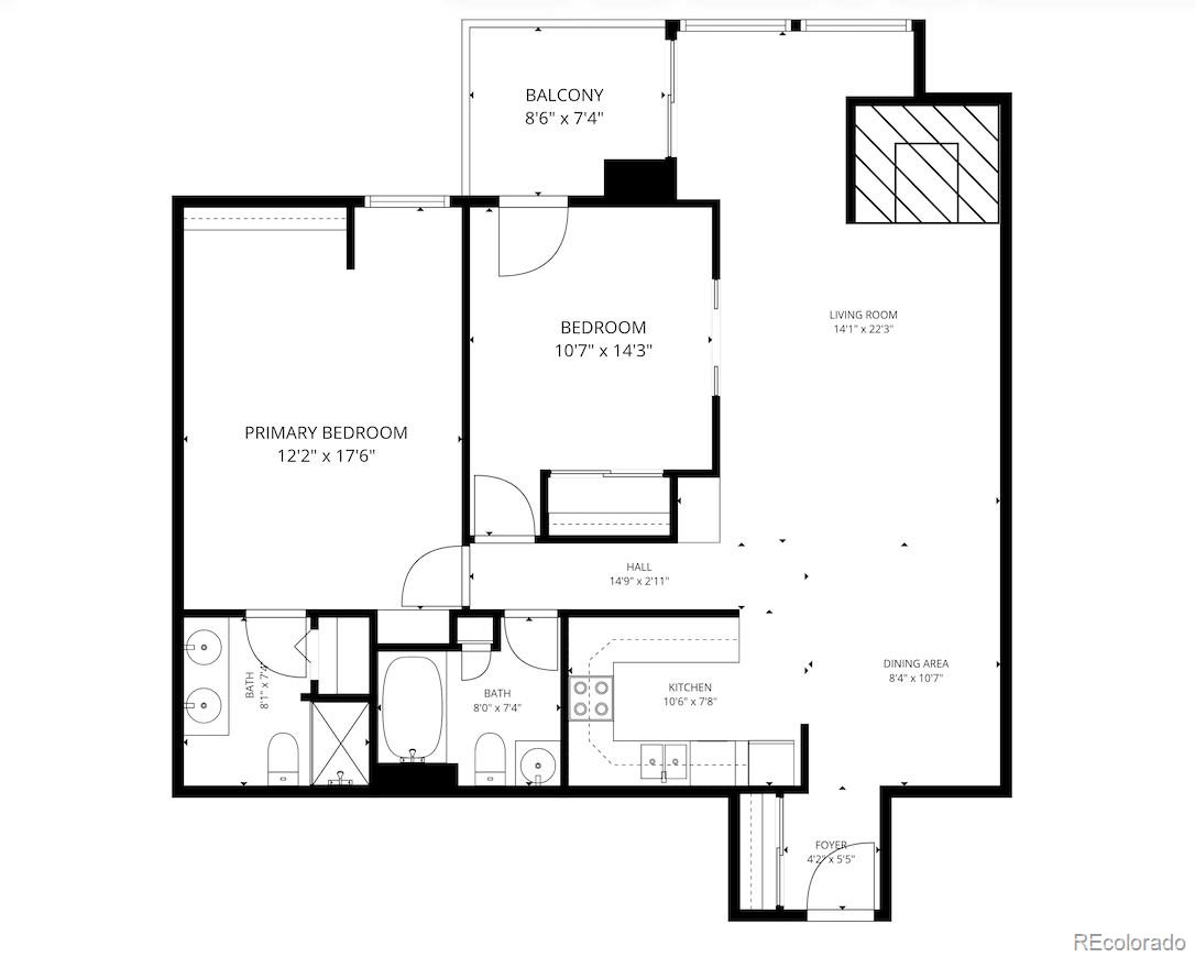 MLS Image #21 for 1313 n williams street 801,denver, Colorado