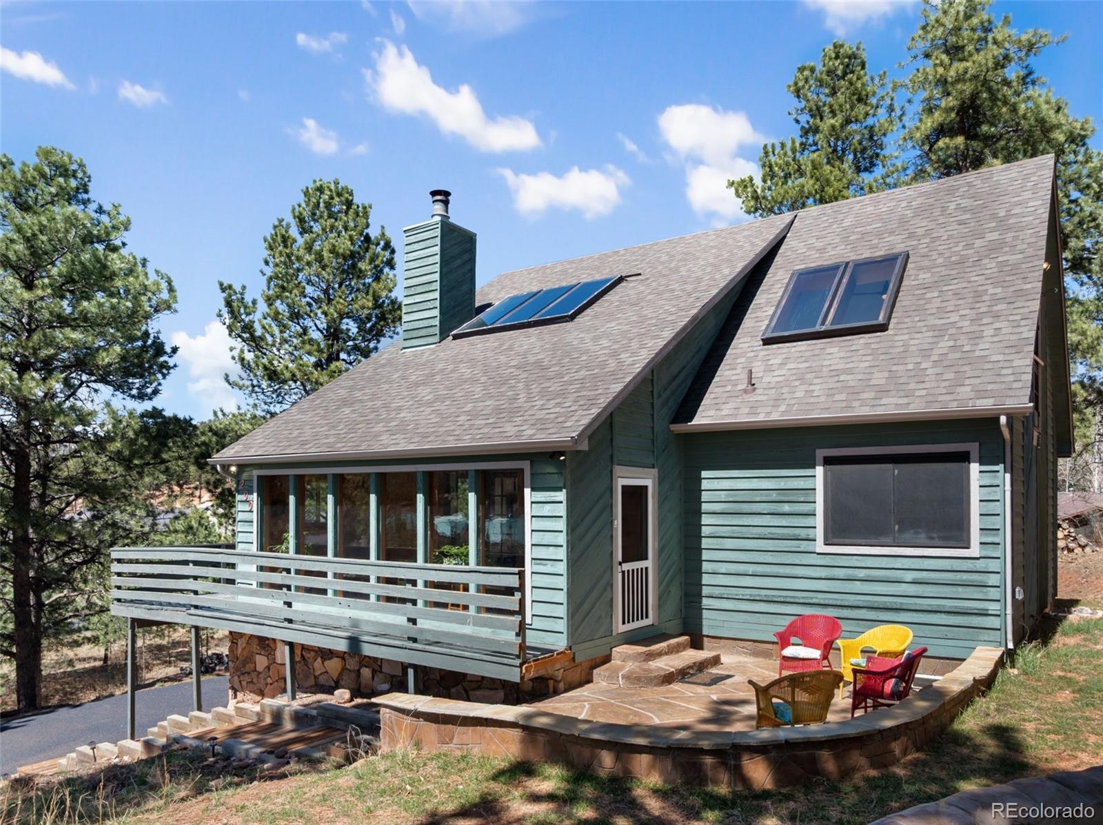 MLS Image #1 for 200  sun ridge court,woodland park, Colorado
