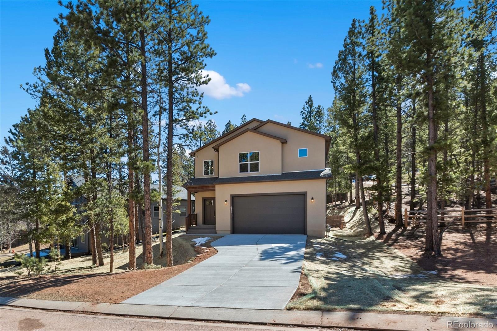 MLS Image #1 for 671  bradford drive,woodland park, Colorado