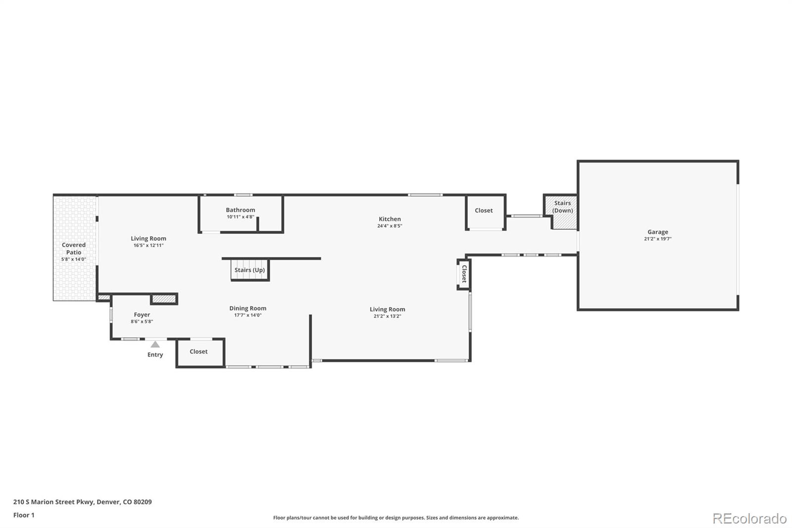 MLS Image #42 for 210 s marion parkway,denver, Colorado