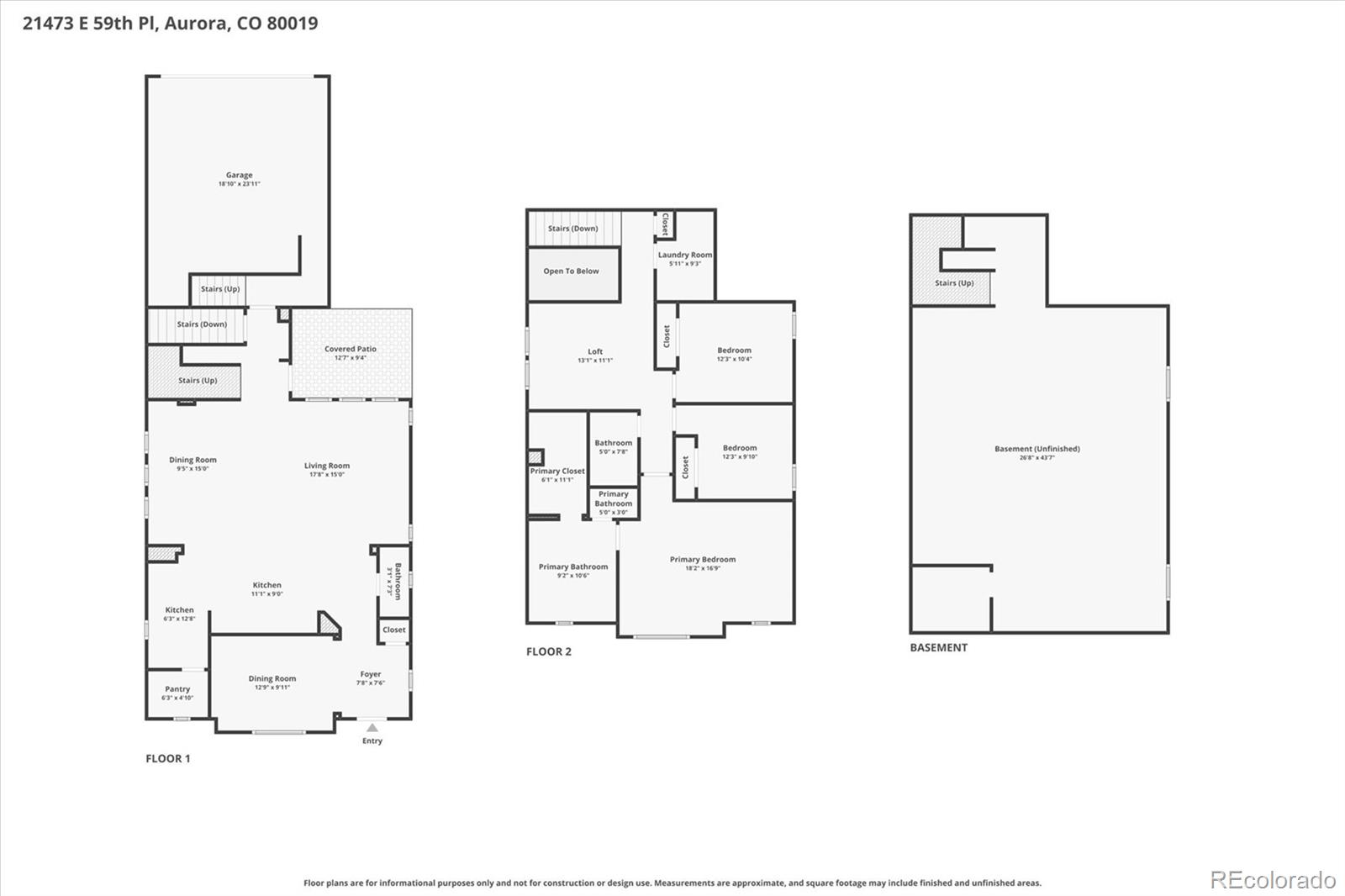 MLS Image #28 for 21473 e 59th place,aurora, Colorado