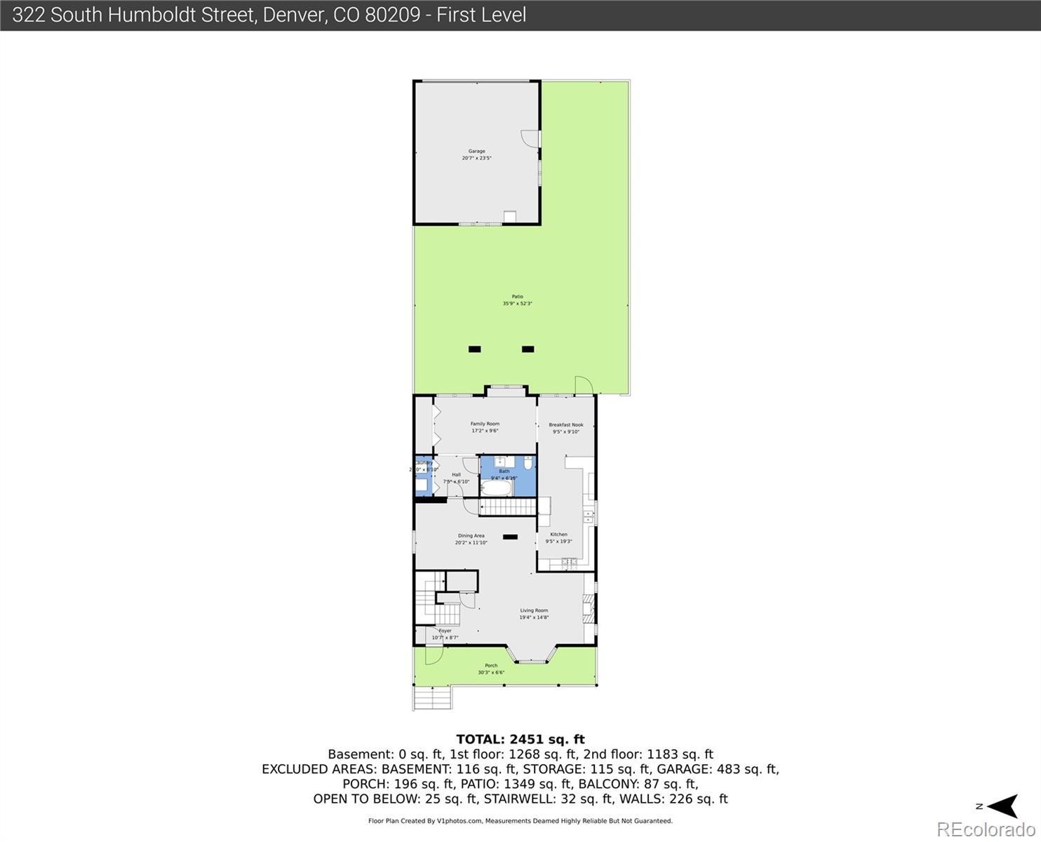 MLS Image #47 for 322 s humboldt street,denver, Colorado