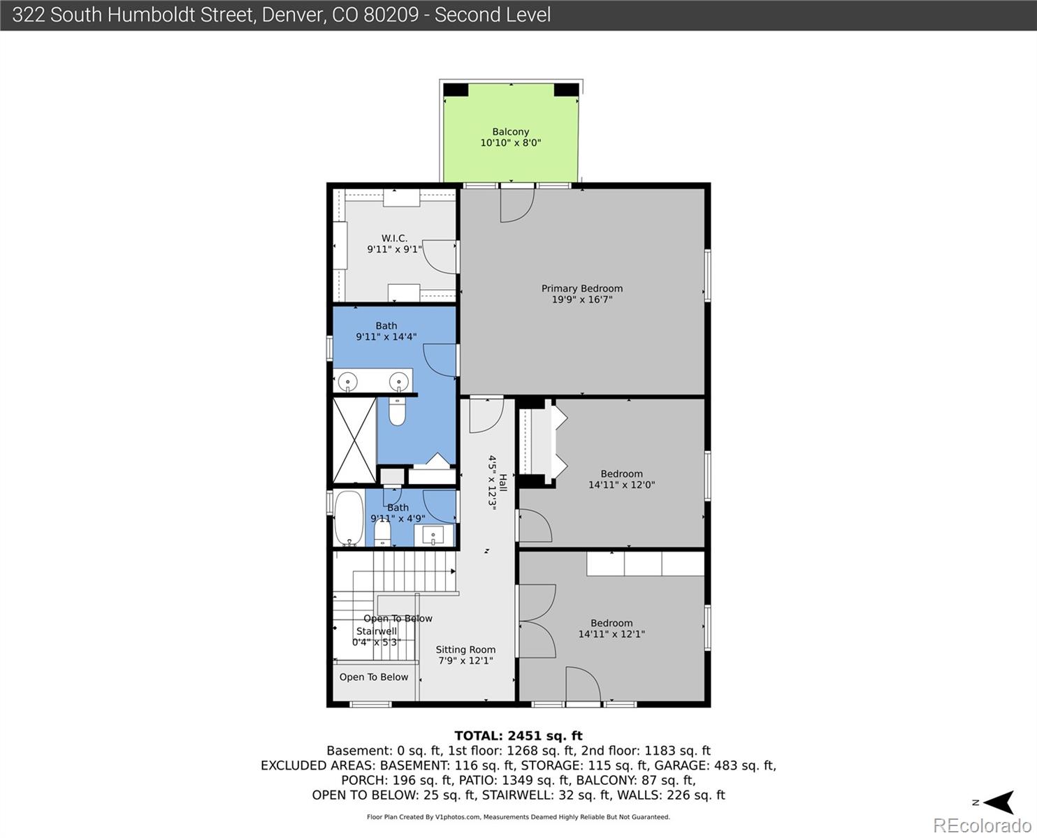 MLS Image #48 for 322 s humboldt street,denver, Colorado