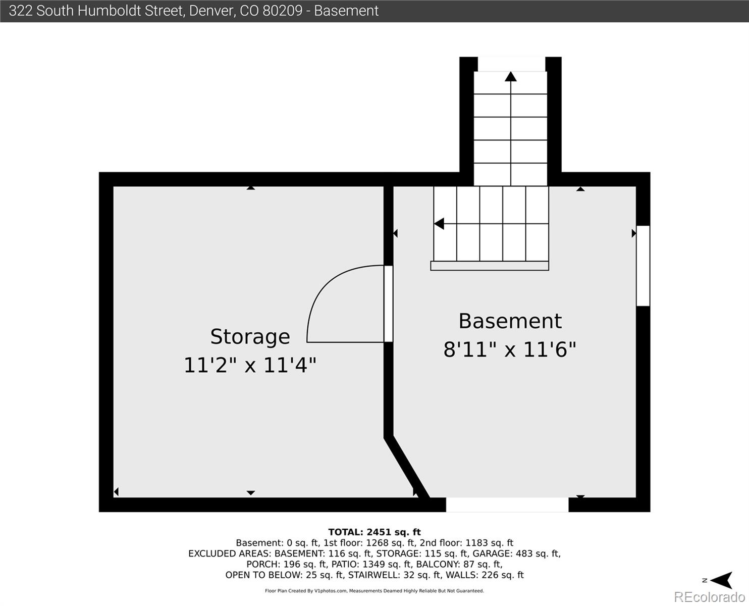 MLS Image #49 for 322 s humboldt street,denver, Colorado