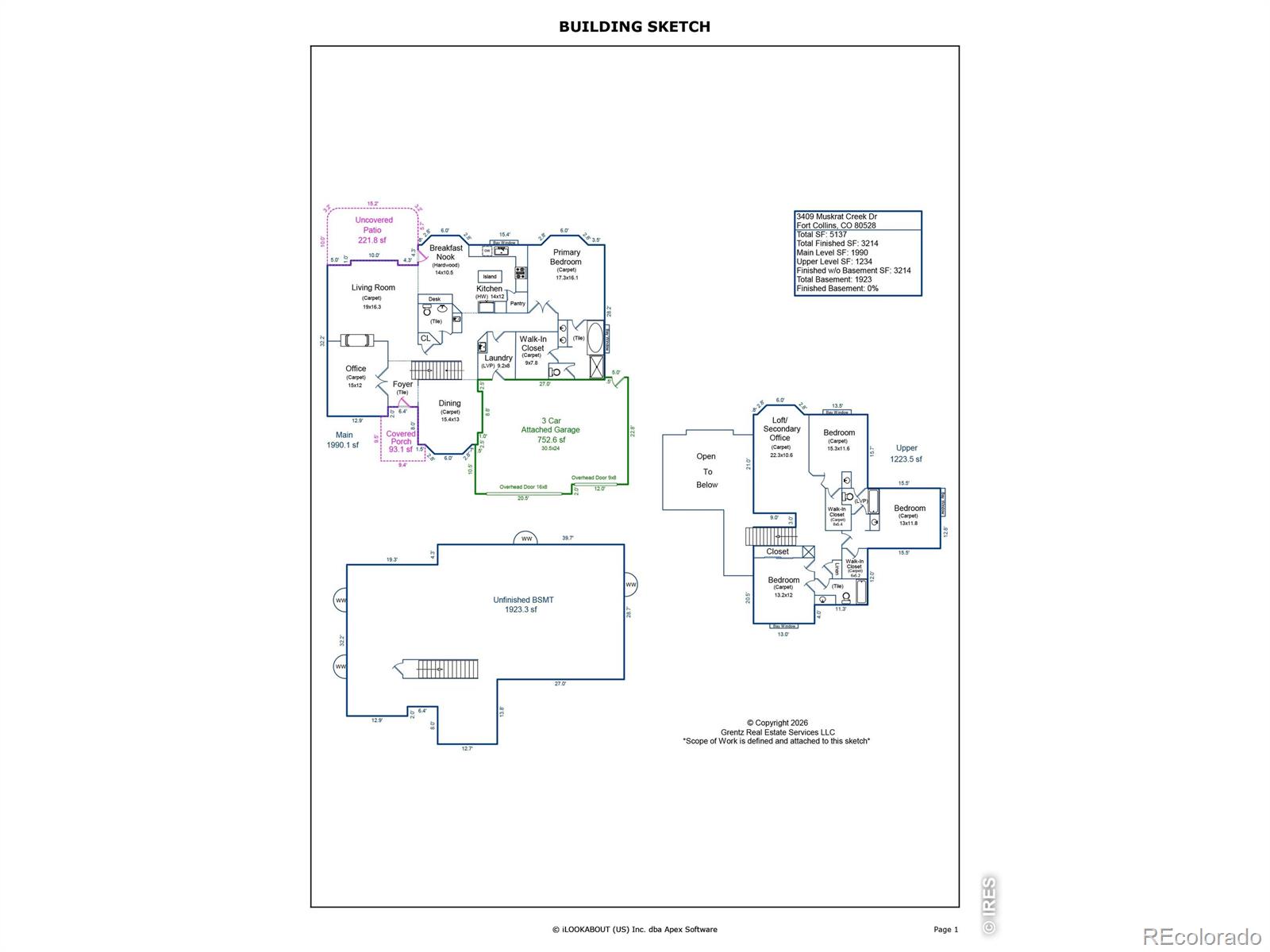 MLS Image #46 for 3409  muskrat creek drive,fort collins, Colorado