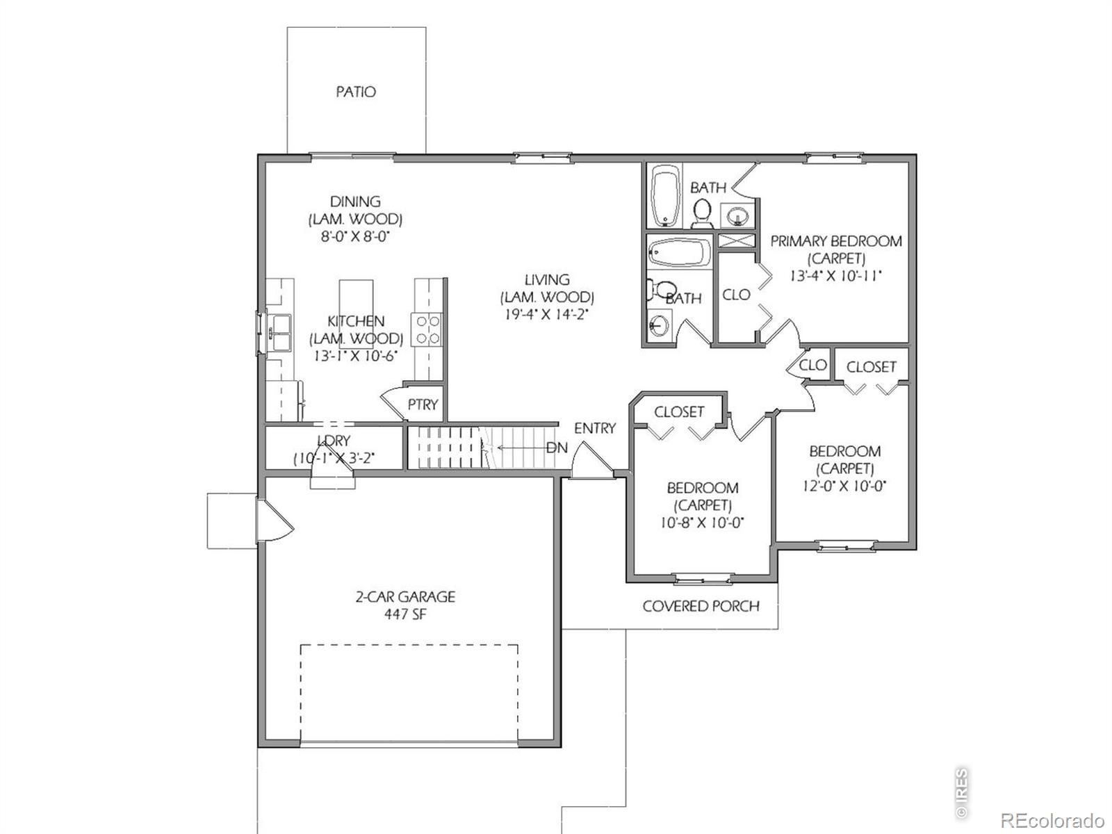 MLS Image #2 for 3312  firewater lane,wellington, Colorado