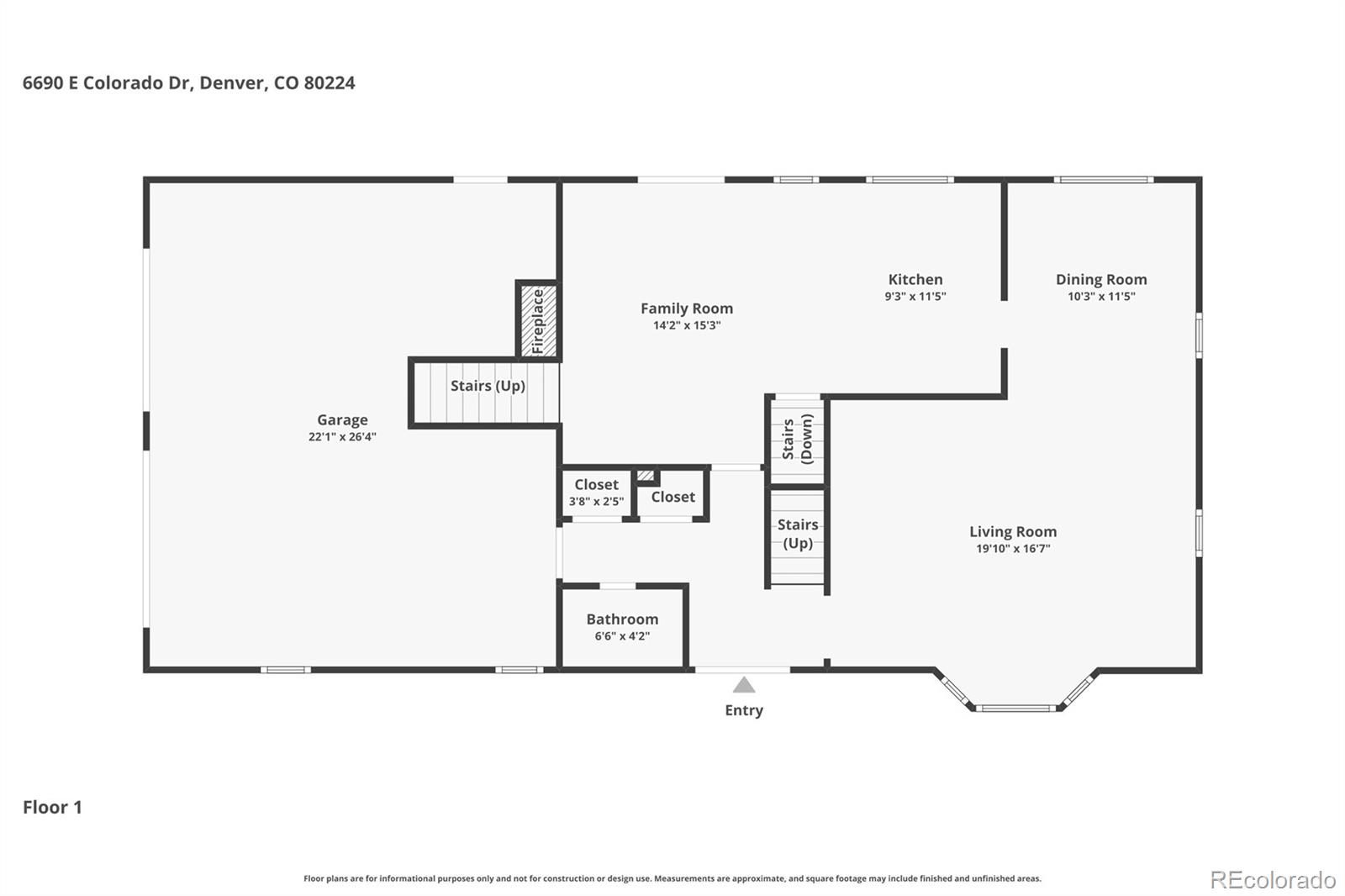 MLS Image #10 for 6690 e colorado drive,denver, Colorado