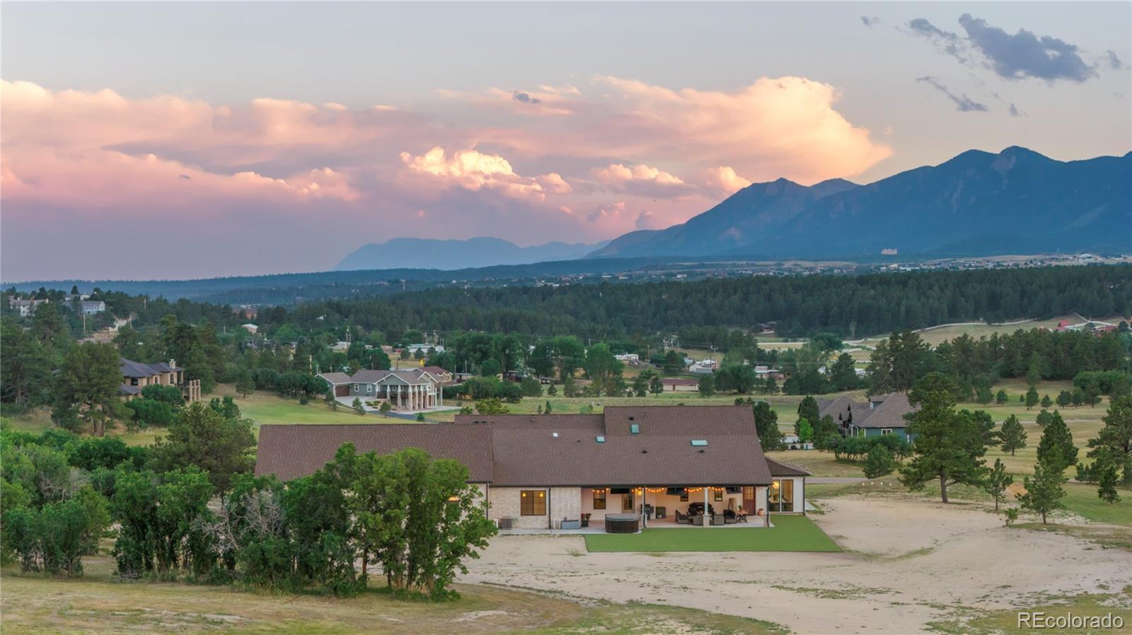 MLS Image #49 for 615  pioneer camp view,palmer lake, Colorado