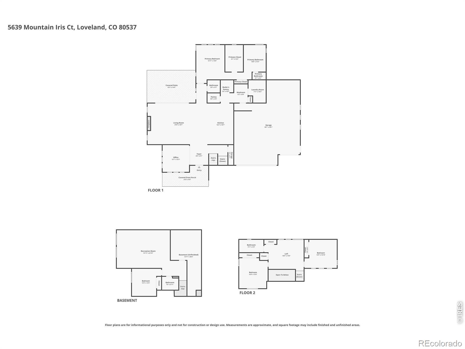 MLS Image #29 for 5639  mountain iris court,loveland, Colorado