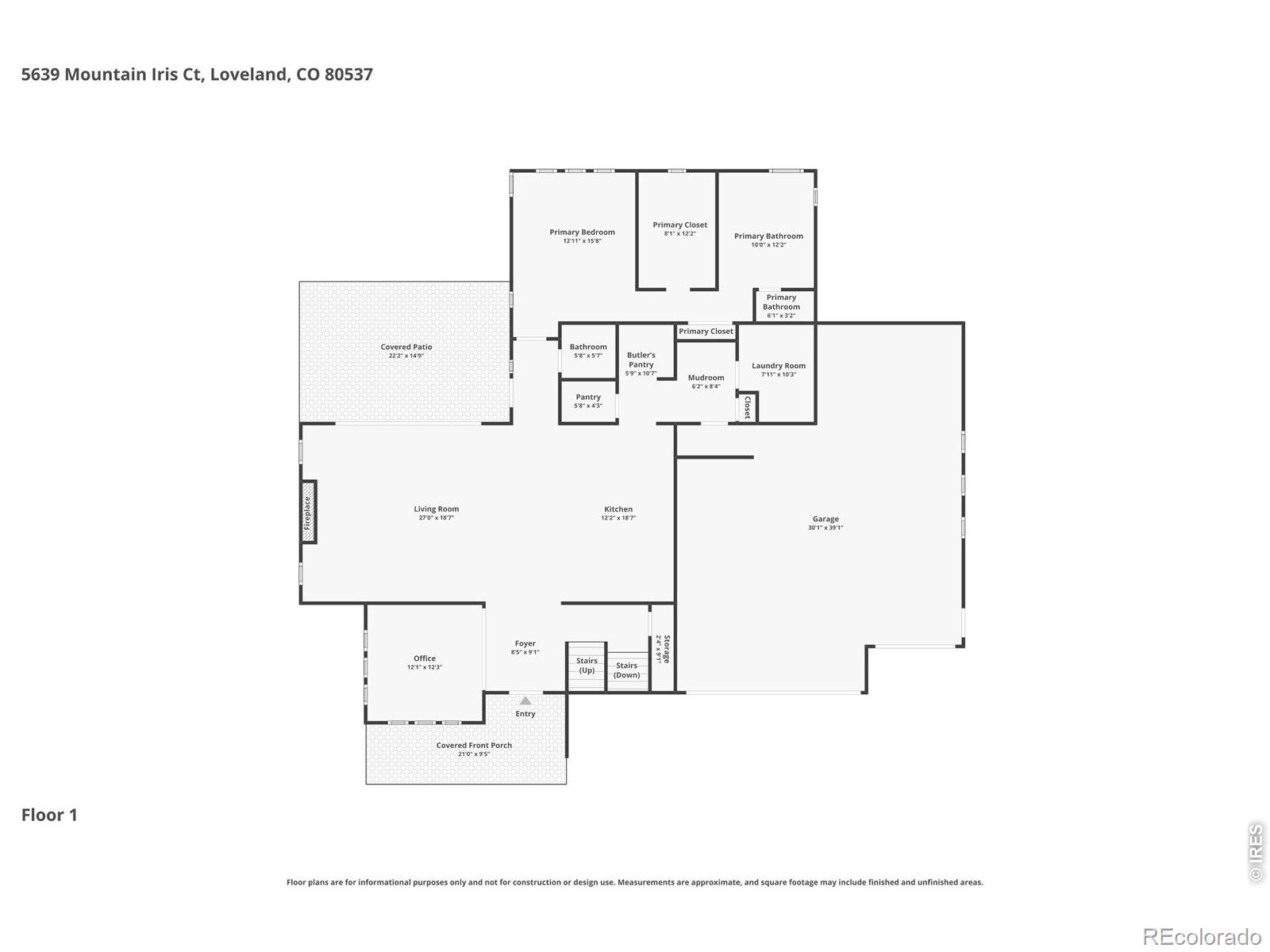 MLS Image #30 for 5639  mountain iris court,loveland, Colorado