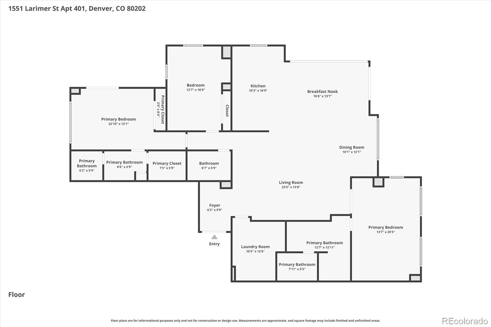 MLS Image #49 for 1551  larimer street 401,denver, Colorado