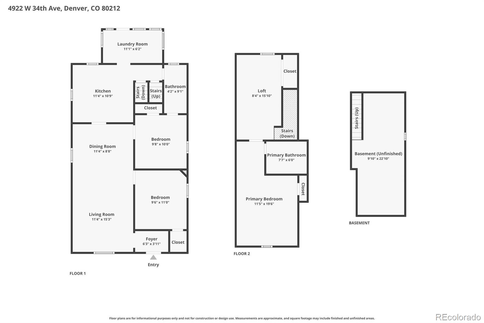 MLS Image #28 for 4922 w 34th avenue,denver, Colorado
