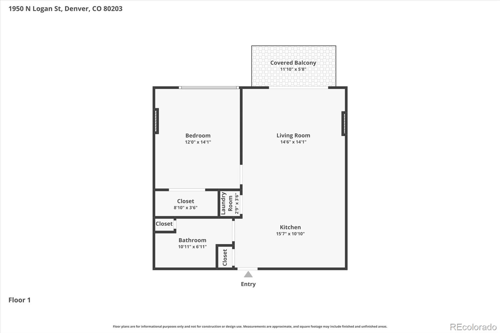 MLS Image #23 for 1950 n logan street 508,denver, Colorado