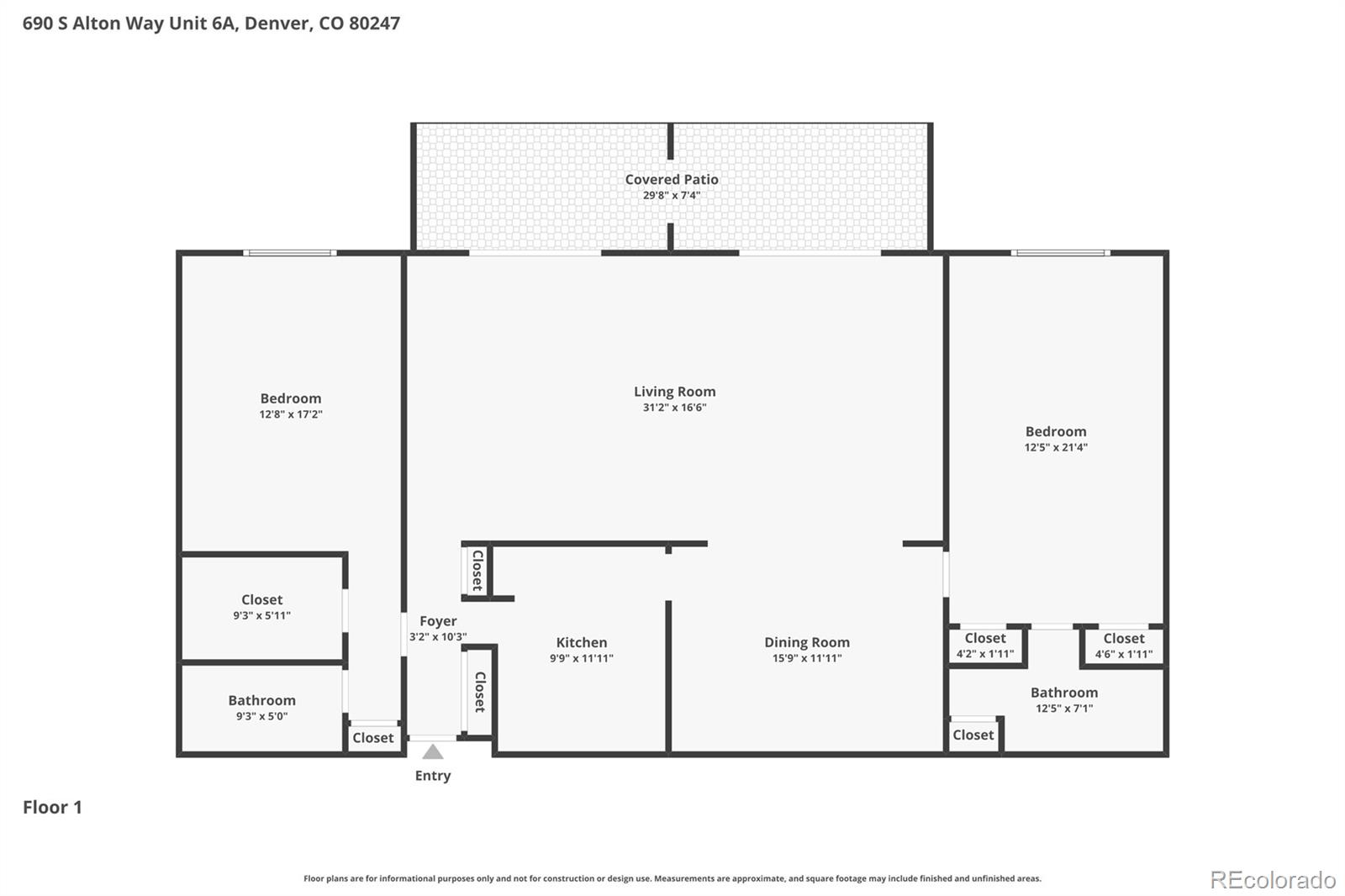 MLS Image #34 for 690 s alton way 6a,denver, Colorado