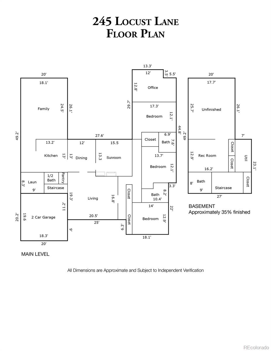 MLS Image #44 for 245  locust lane,denver, Colorado