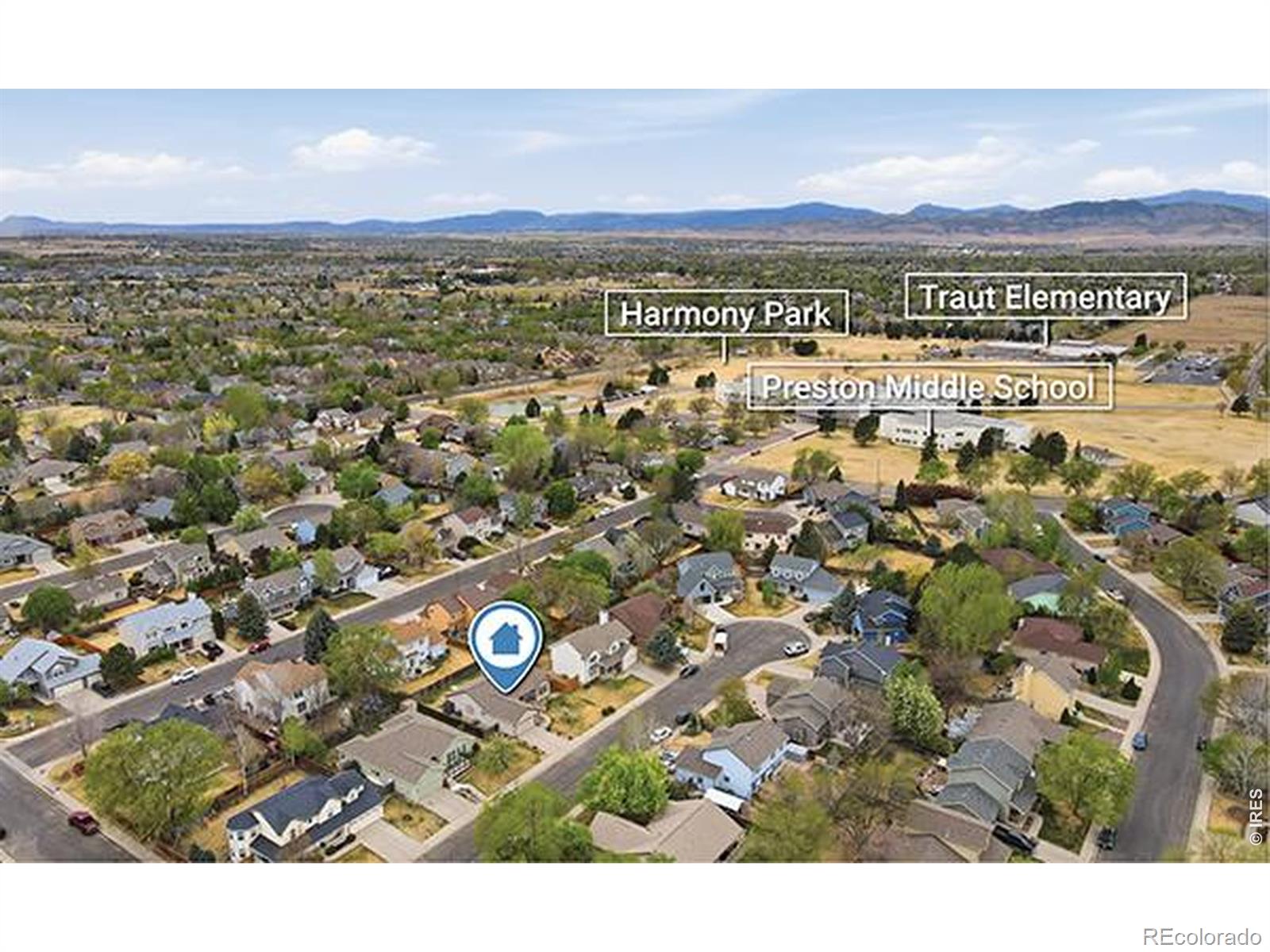 MLS Image #2 for 3027  indigo court,fort collins, Colorado