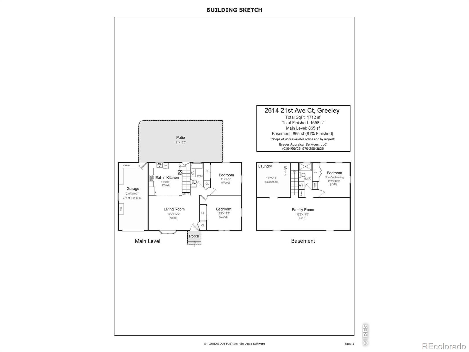 MLS Image #31 for 2614  21st ave ct,greeley, Colorado