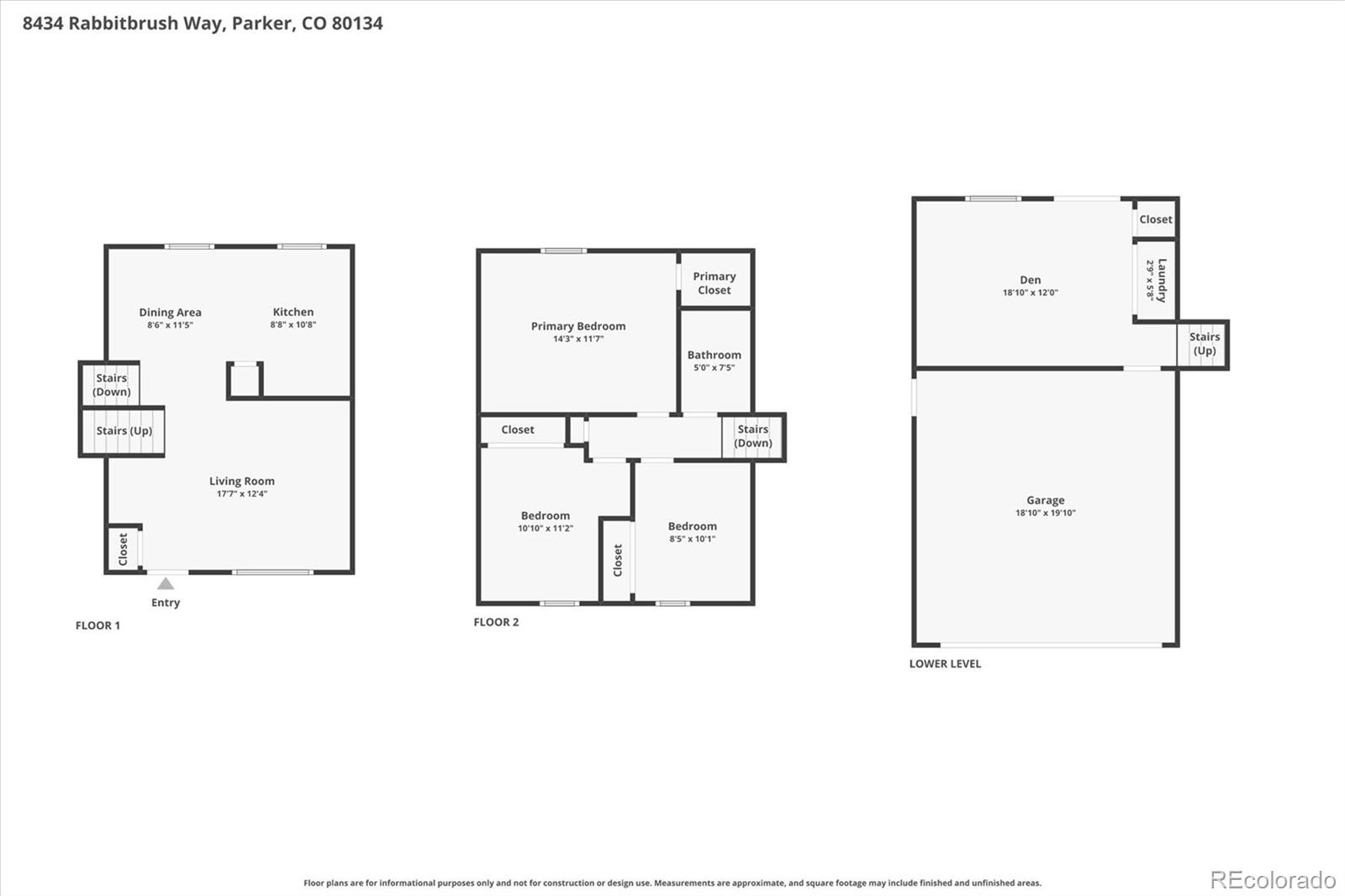 MLS Image #19 for 8434  rabbitbrush way,parker, Colorado