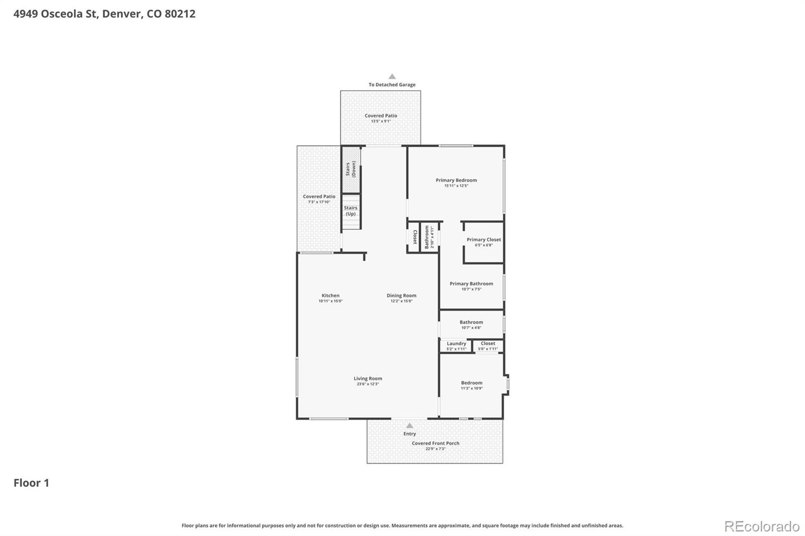 MLS Image #27 for 4949  osceola street,denver, Colorado