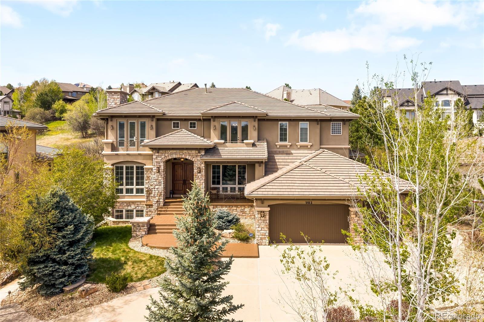 MLS Image #2 for 981  buffalo ridge road,castle pines, Colorado