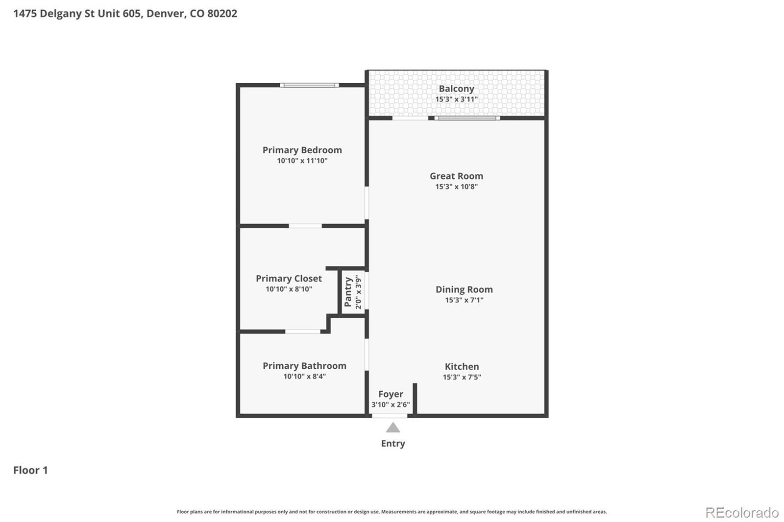 MLS Image #45 for 1475  delgany street 605,denver, Colorado