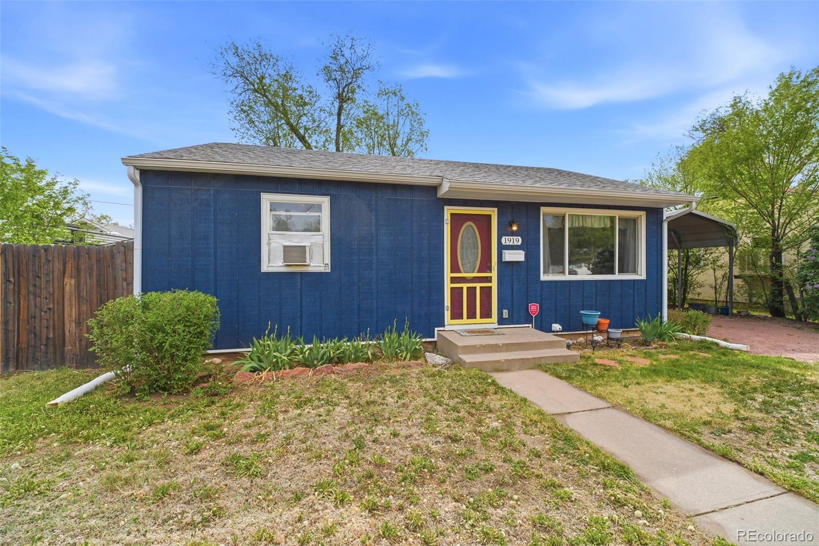 MLS Image #1 for 1919 s franklin avenue,colorado springs, Colorado