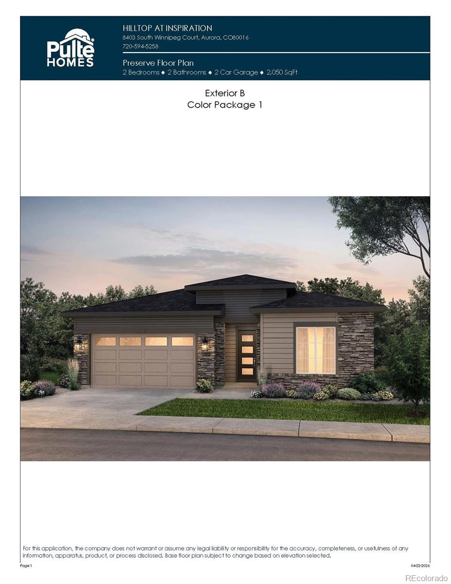 MLS Image #2 for 8781 s quemoy ,aurora, Colorado