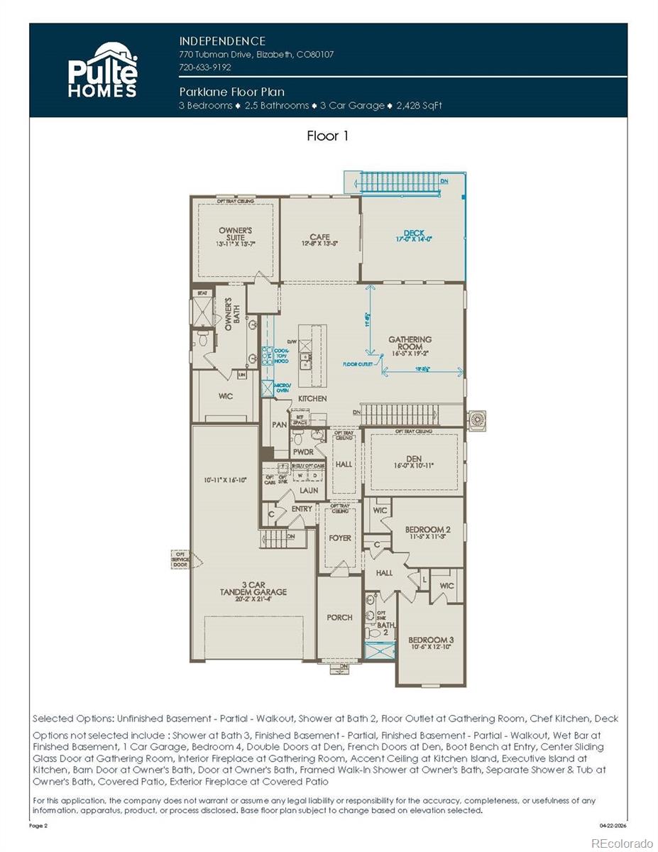 MLS Image #6 for 39840  congress lane ,elizabeth, Colorado