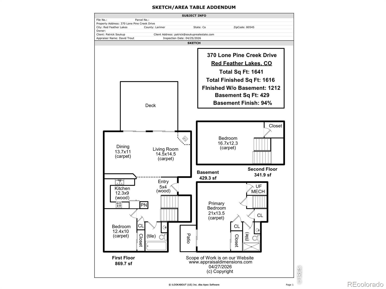 MLS Image #5 for 370  lone pine creek drive,red feather lakes, Colorado