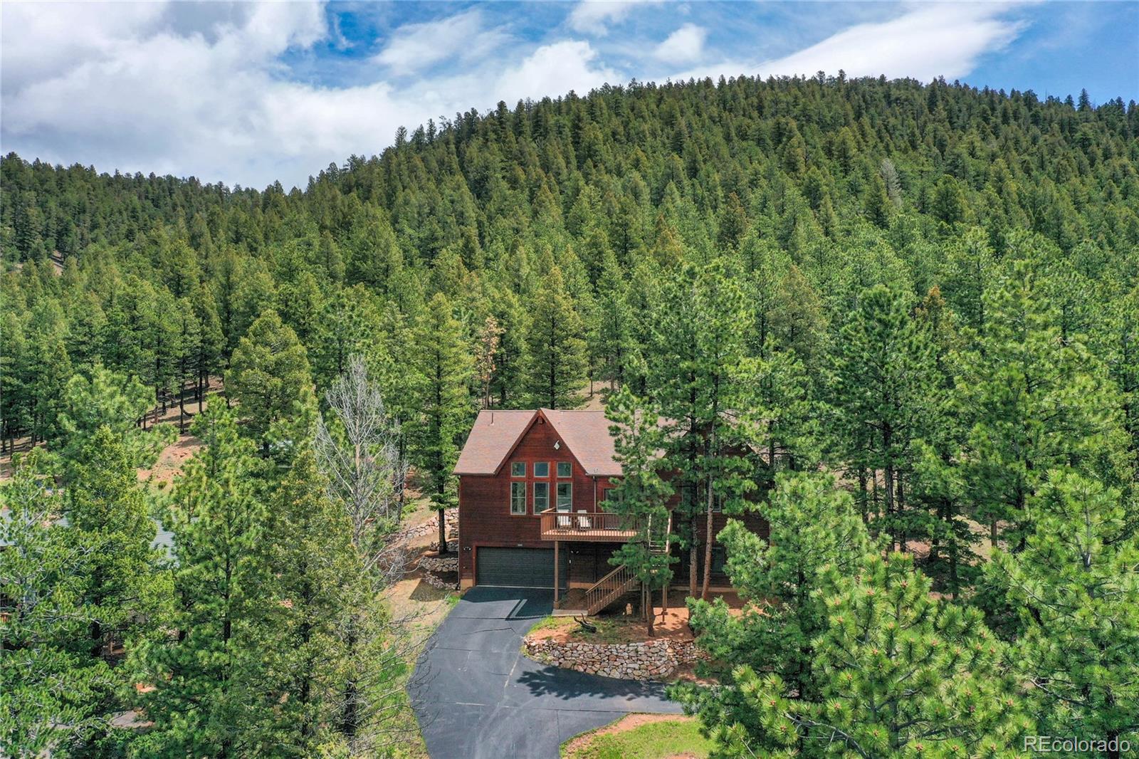 MLS Image #1 for 1321  forest edge road,woodland park, Colorado