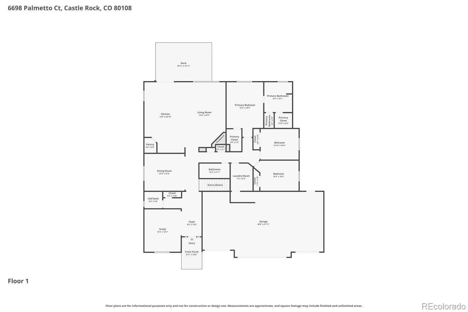 MLS Image #39 for 6698  palmetto court,castle rock, Colorado