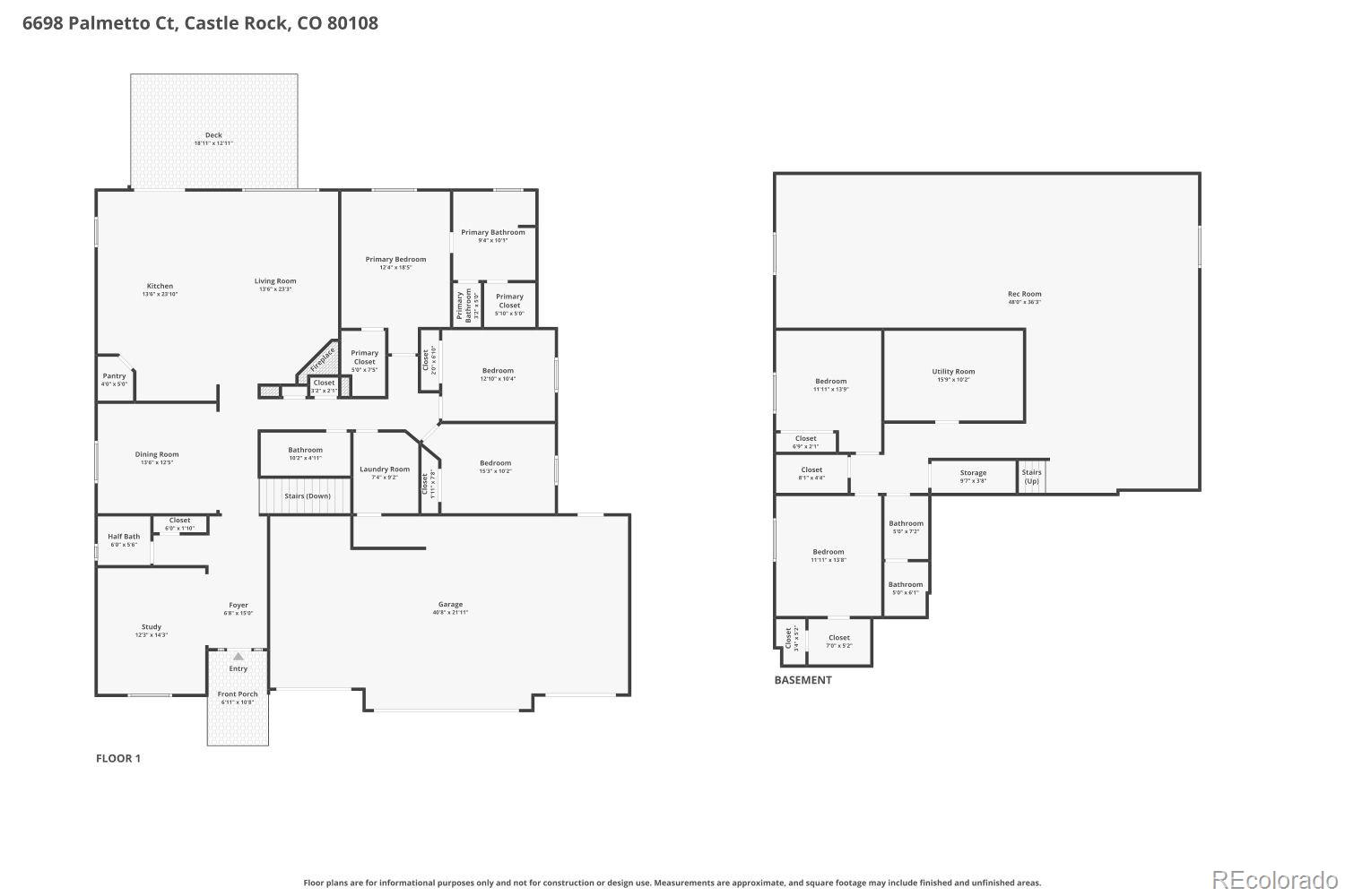 MLS Image #40 for 6698  palmetto court,castle rock, Colorado