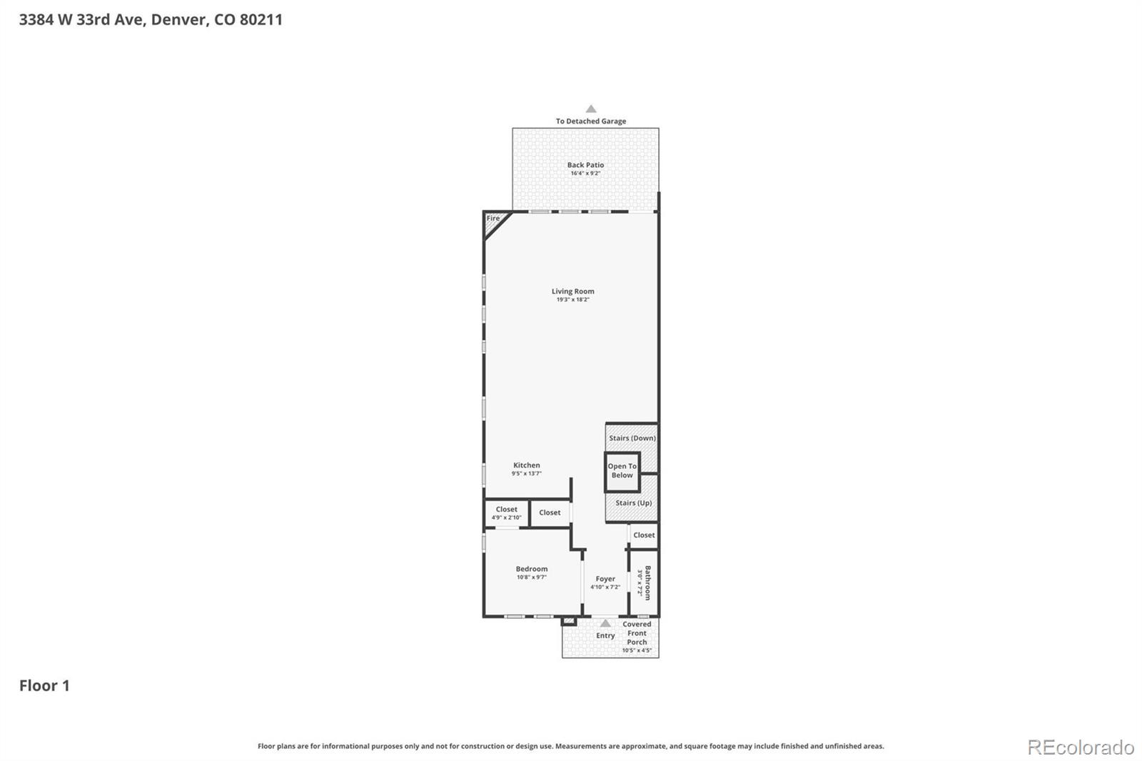MLS Image #35 for 3384 w 33rd avenue ,denver, Colorado