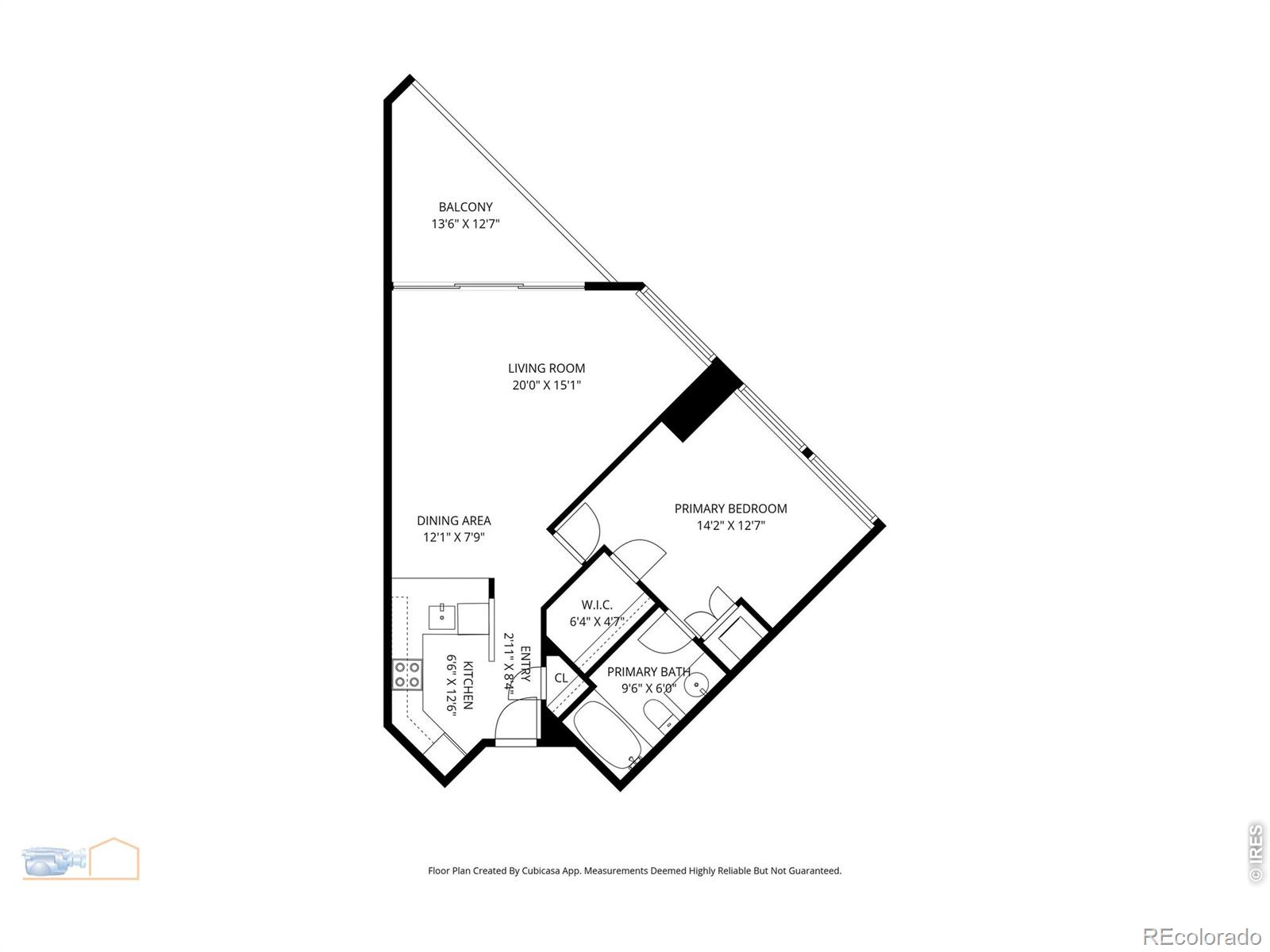 MLS Image #43 for 100  park avenue 1305,denver, Colorado