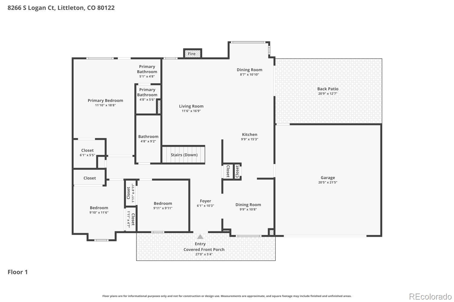 MLS Image #32 for 8266 s logan court,littleton, Colorado