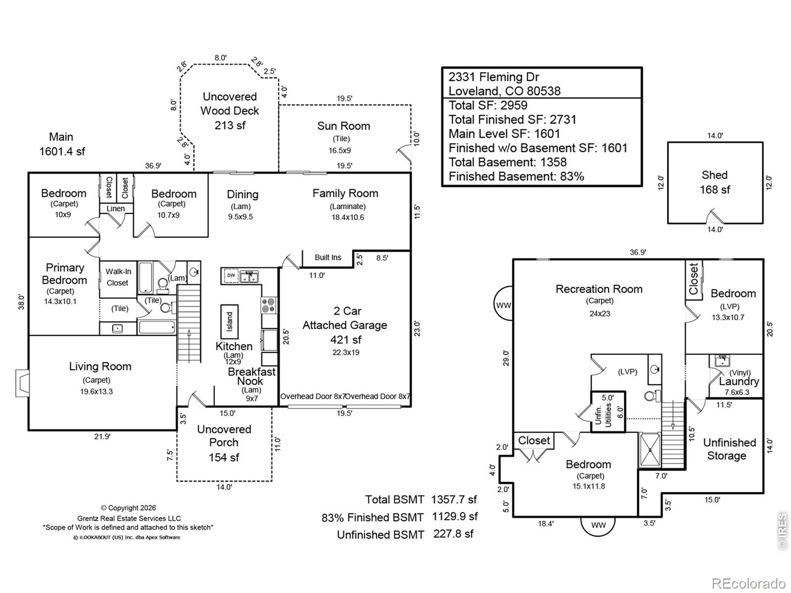 MLS Image #49 for 2331  fleming drive,loveland, Colorado