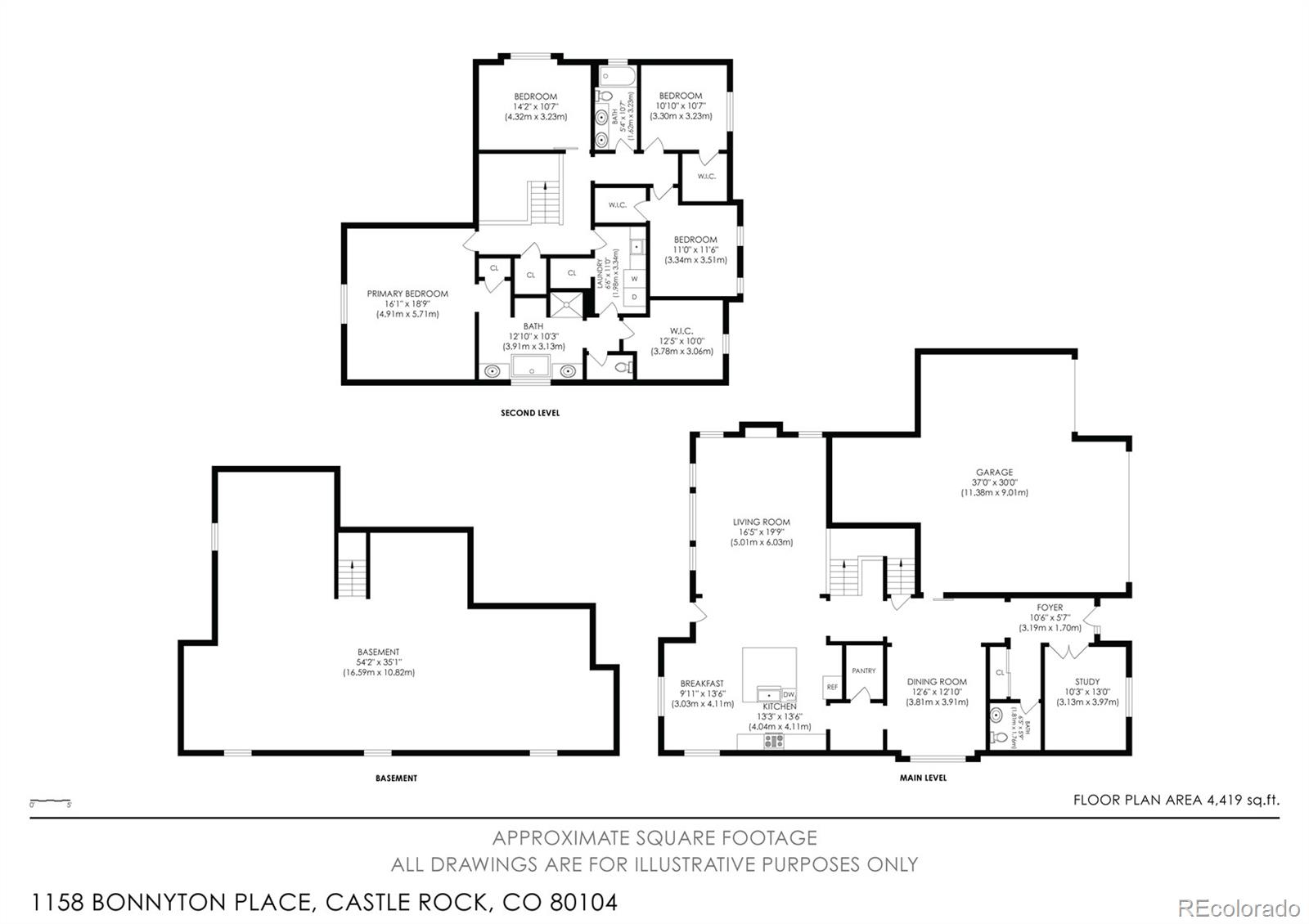 MLS Image #49 for 1158  bonnyton place,castle rock, Colorado