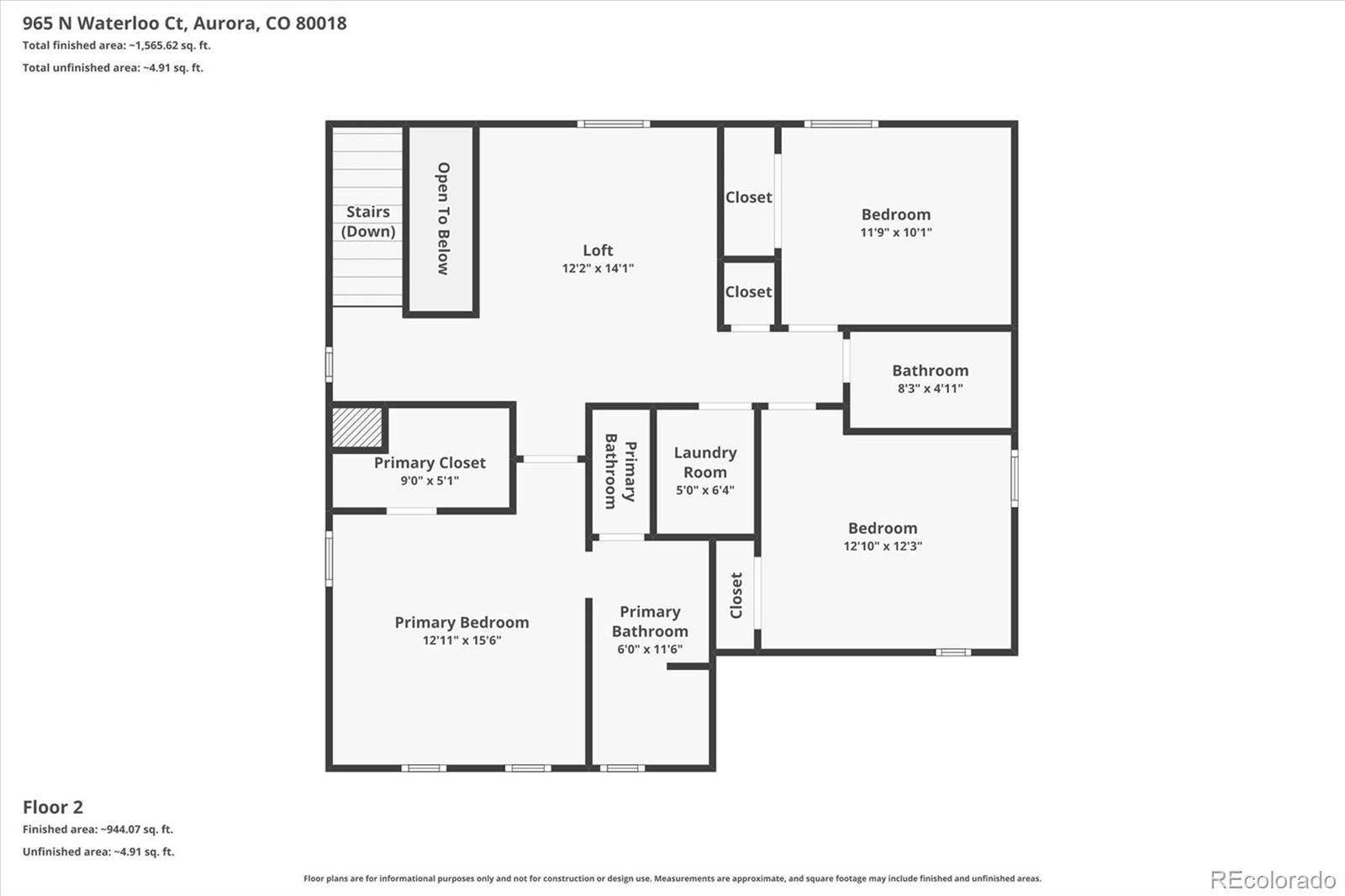 MLS Image #15 for 965 n waterloo court,aurora, Colorado