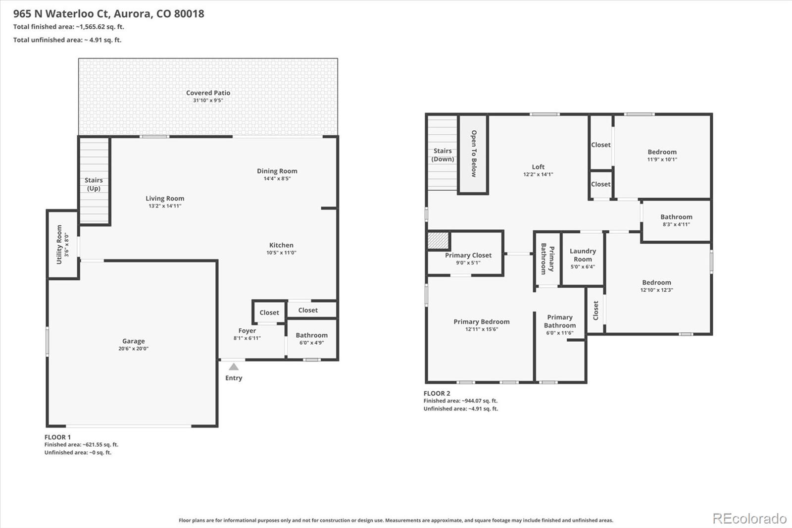 MLS Image #16 for 965 n waterloo court,aurora, Colorado