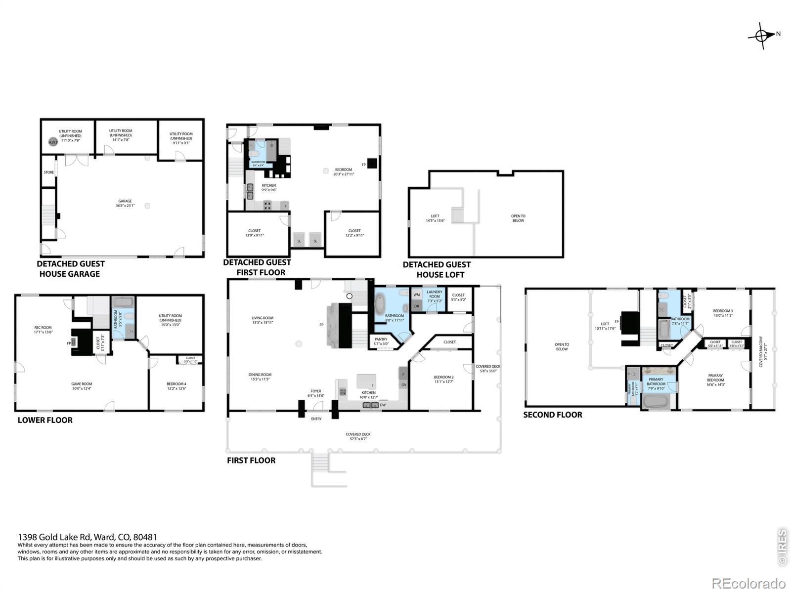 MLS Image #38 for 1398  gold lake road,ward, Colorado