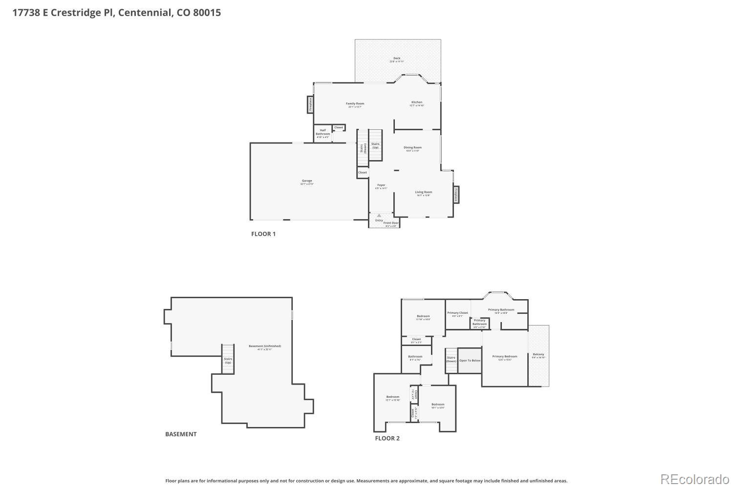 MLS Image #31 for 17738 e crestridge place,centennial, Colorado