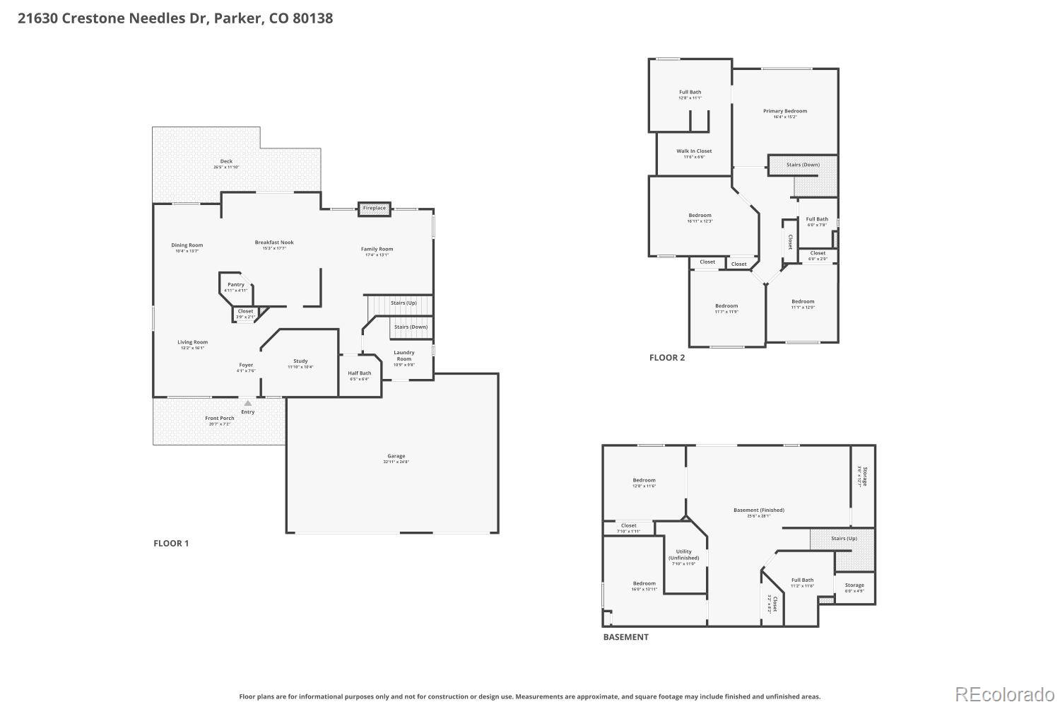 MLS Image #37 for 21630  crestone needles drive,parker, Colorado