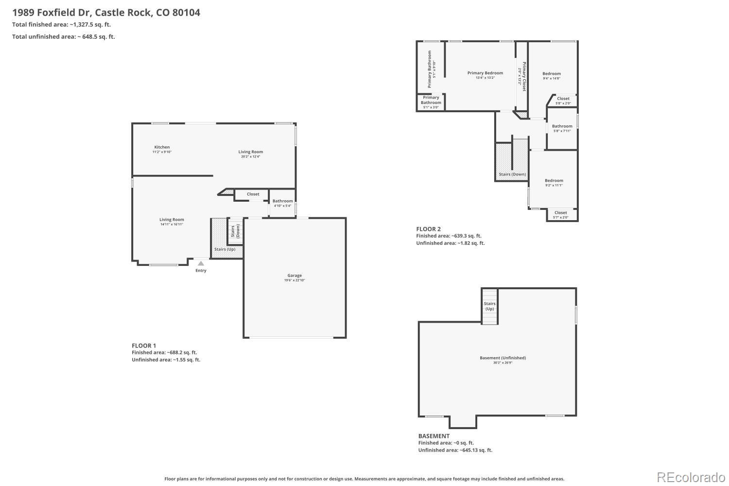 MLS Image #16 for 1989  foxfield drive,castle rock, Colorado