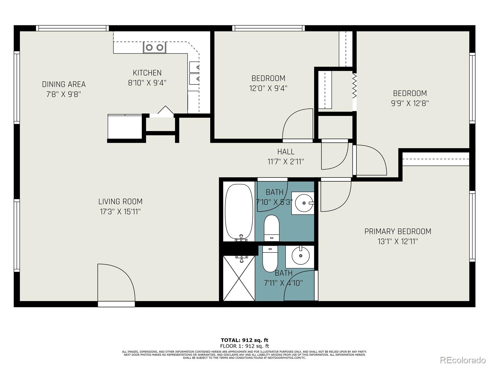 MLS Image #2 for 6800 e tennessee avenue 411,denver, Colorado