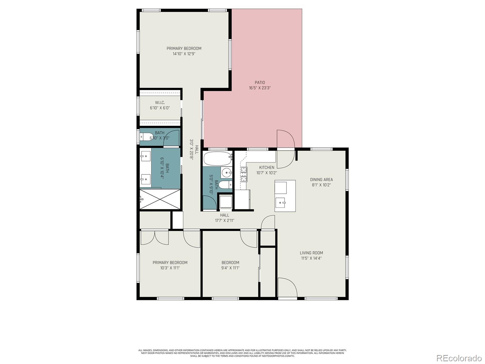 MLS Image #13 for 2216 s clermont street,denver, Colorado