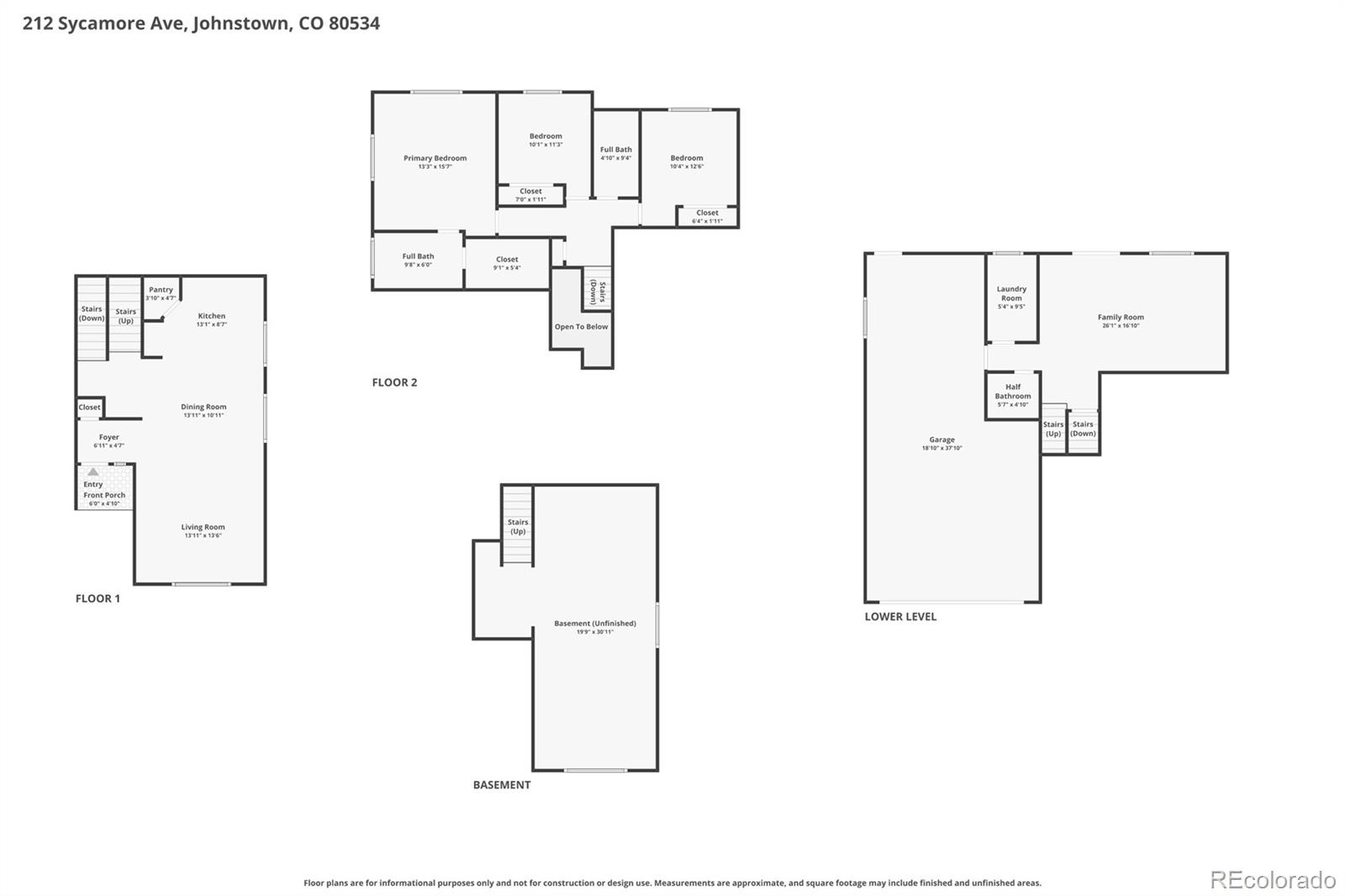 MLS Image #49 for 212  sycamore avenue,johnstown, Colorado
