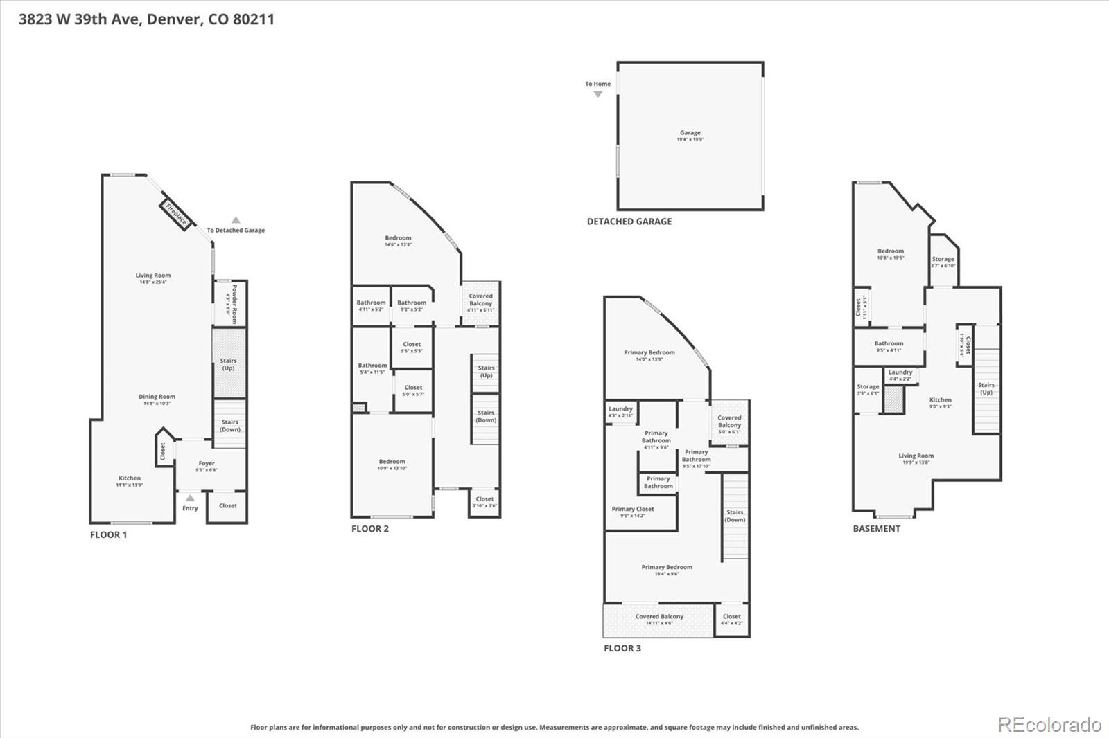 MLS Image #1 for 3823 w 39th avenue,denver, Colorado